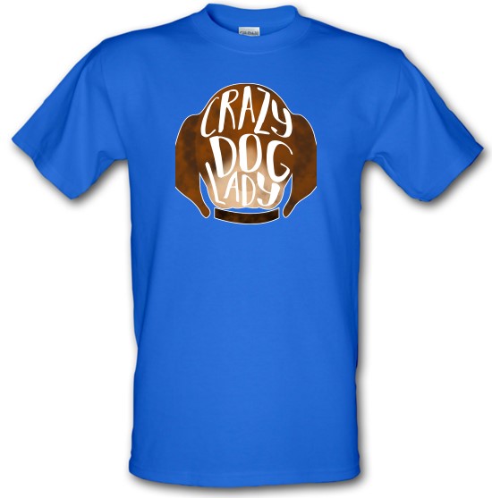 Crazy Dog Lady t-shirts